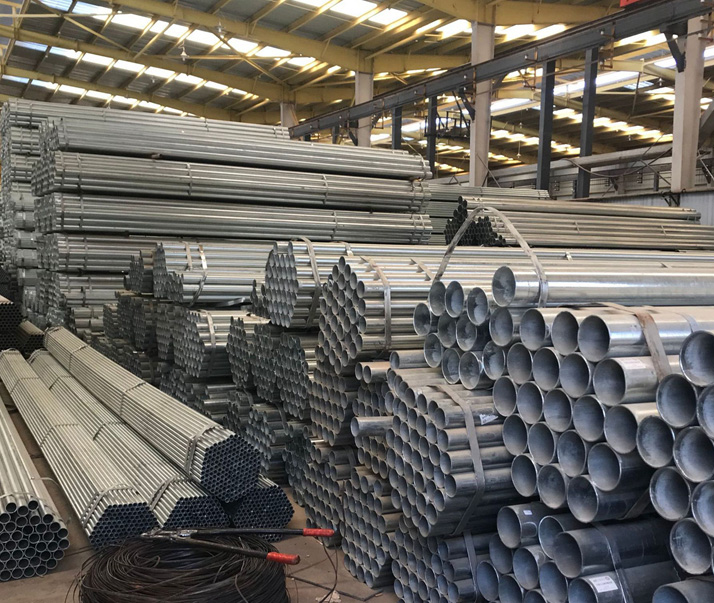 泸水q235b热镀锌带钢管